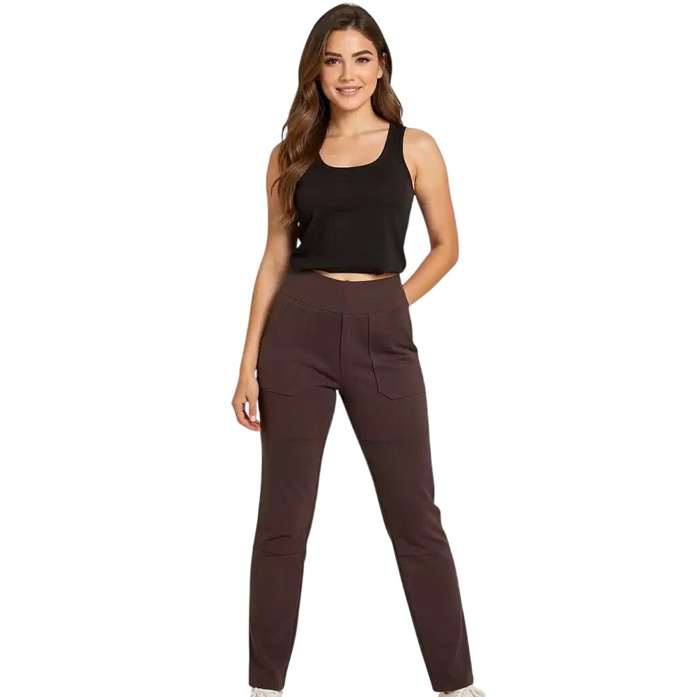 Carhartt Force Womens Fitted Work Leggings Brown Utility Pants 102482 S 4-6 NWT